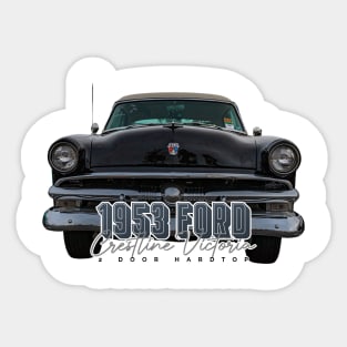 1953 Ford Crestline Victoria 2 Door Hardtop Sticker